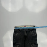 Levis Cargo Trousers - 30W 30L Grey Cotton