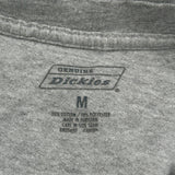 Dickies Long Sleeve T-Shirt - Medium Grey Cotton