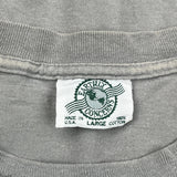 Earth Earthly Concerns Single Stitch T-Shirt - Large Grey Cotton