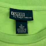 Polo By Ralph Lauren T-Shirt - XL Green Cotton