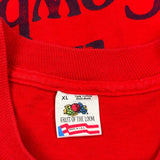 Riders In The Sky Fruit Of The Loom Single Stitch T-Shirt - XL Red Cotton