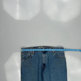 517 Levis Boot Cut Jeans - 36W 30L Blue Cotton
