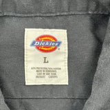 Dickies Shirt - Large Black Polyester Blend