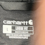 Carhartt Hoodie - Large Black Cotton