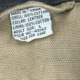 Unbranded Jacket - Large Khaki Cotton