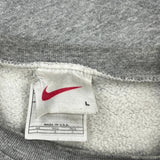 Made In USA Nike Sweatshirt - Large Grey Cotton