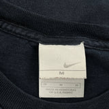 Nike T-Shirt - Medium Black Cotton