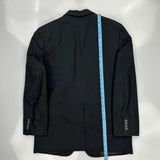 Double Breasted Christian Dior Blazer - Medium Black Wool Blend