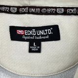 Ecko Unltd Hip Hop Hoodie - Large Cream Cotton