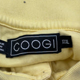 Coogi Polo Shirt - 3XL Yellow Cotton