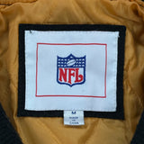 Green Bay Packers Nfl Football Bomber Jacket - Medium Black Suede