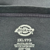 Dickies T-Shirt - 2XL Black Cotton