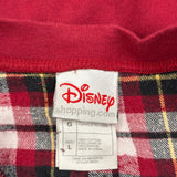 Mickey Mouse Disney Cartoon Sweatshirt - Large Red Cotton