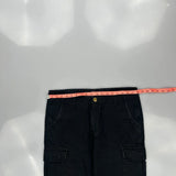 Dickies Cargo Trousers - 36W 32L Black Cotton