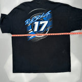 Ricky Stenhouse Jr. Nascar T-Shirt - 2XL Blue Cotton