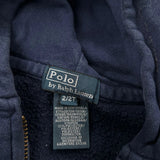 Age 2 Polo By Ralph Lauren Hoodie - 2XS Navy Cotton
