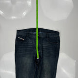 Diesel Jeans - 38W 30L Dark Wash Denim