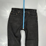 505 Levis Jeans - 36W 30L Grey Cotton