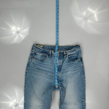 501 Levis Jeans - 31W UK 12 Light Wash Cotton