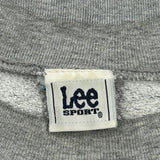 Atlanta Braves Lee Sport Sweatshirt - XL Grey Cotton Blend