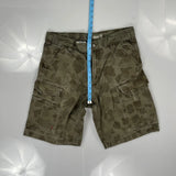 Carhartt Cargo Shorts - 34W 11L Camo Cotton