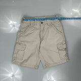 Carhartt Cargo Shorts - 30W 10L Beige Cotton