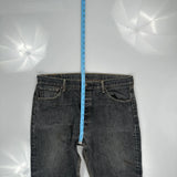 501 Levis Jeans - 37W 32L Grey Cotton