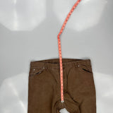 Dickies Carpenter Trousers - 37W 31L Brown Cotton