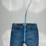 Levis Jeans - 34W UK 14 Blue Denim
