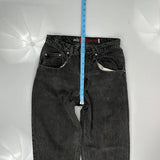 Silver Tab Levis Jeans - 28W 32L Grey Cotton