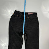 Levis Jeans - 30W UK 12 Black Denim
