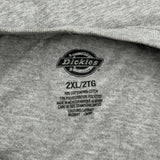 Dickies T-Shirt - 2XL Grey Cotton
