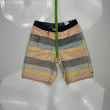 Age 10 Patagonia Striped Shorts - 26W 10L Multicoloured Polyester