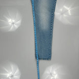 501 Levis Jeans - 31W UK 12 Light Wash Cotton