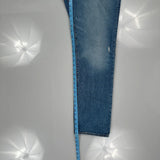 501 Levis Jeans - 36W 32L Blue Cotton