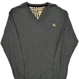 Burberry London Jumper - Medium Grey Cotton