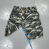 Carhartt Camo Cargo Shorts - 34W 11L Camo Cotton
