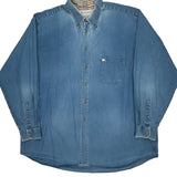 Burberry Denim Shirt - 2XL Blue Cotton