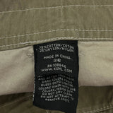 Kuhl Cargo Shorts - 36W 12L Khaki Cotton Blend