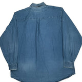 Burberry Denim Shirt - 2XL Blue Cotton