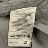 Carhartt Cargo Shorts - 32W 10L Grey Elastane