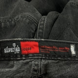 Silver Tab Levis Jeans - 28W 32L Grey Cotton
