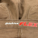 Dickies Carpenter Trousers - 36W 30L Brown Cotton Blend