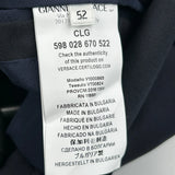 Versace Blazer - Large Navy Polyester