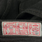 Levis Jeans - 30W UK 12 Black Denim