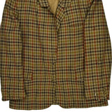 Burberry Checked Blazer - XL Multicoloured Wool Blend
