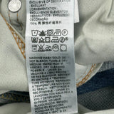 505 Levis Jeans - 32W 30L Blue Cotton