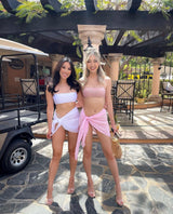 Jasmine Bridal Bikini in Pearl White Top