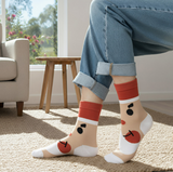Anyfootwear 3 Pairs Women’s Holiday Cotton Socks Funny Gift Party Multi Color