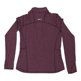 Carhartt 1/4 Zip - XS Purple Polyester